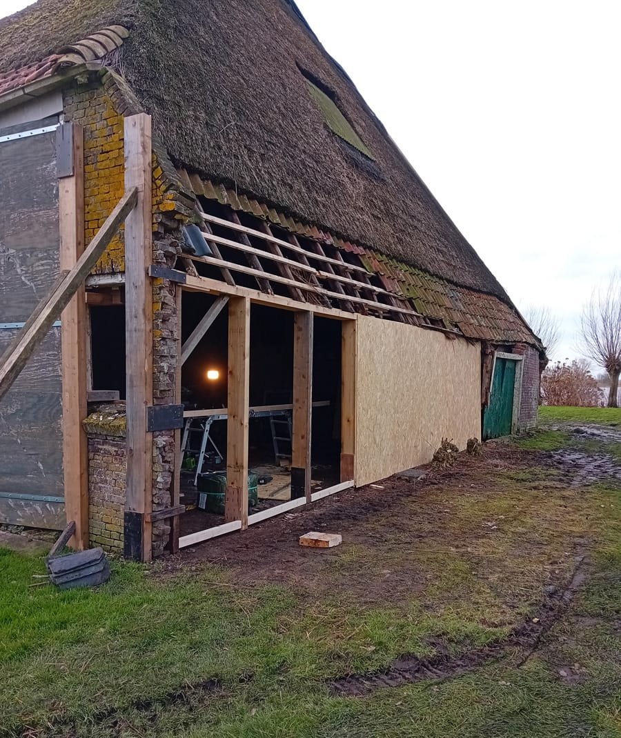 Slopen boerderij Dunnewind Solutions