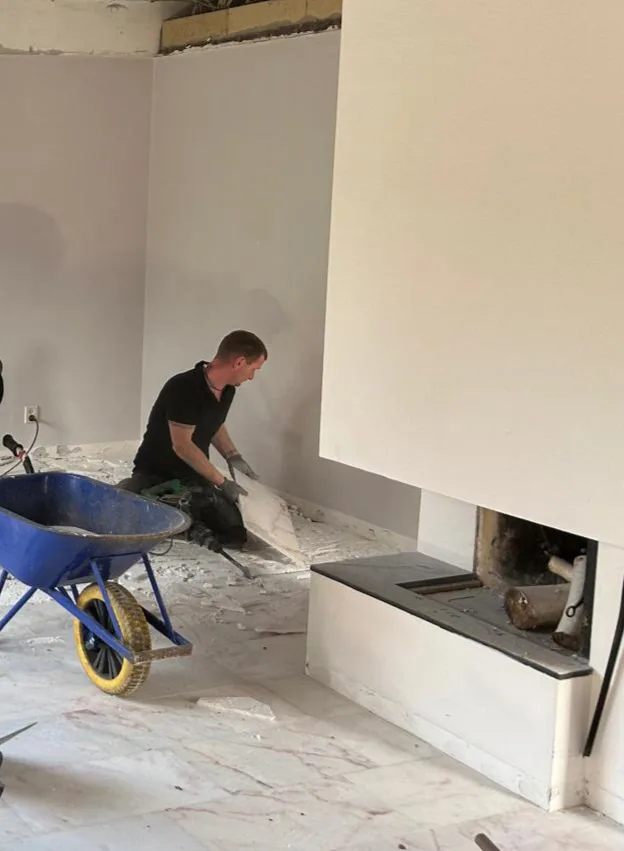 Verbouwen vloer Dunnewind Solutions