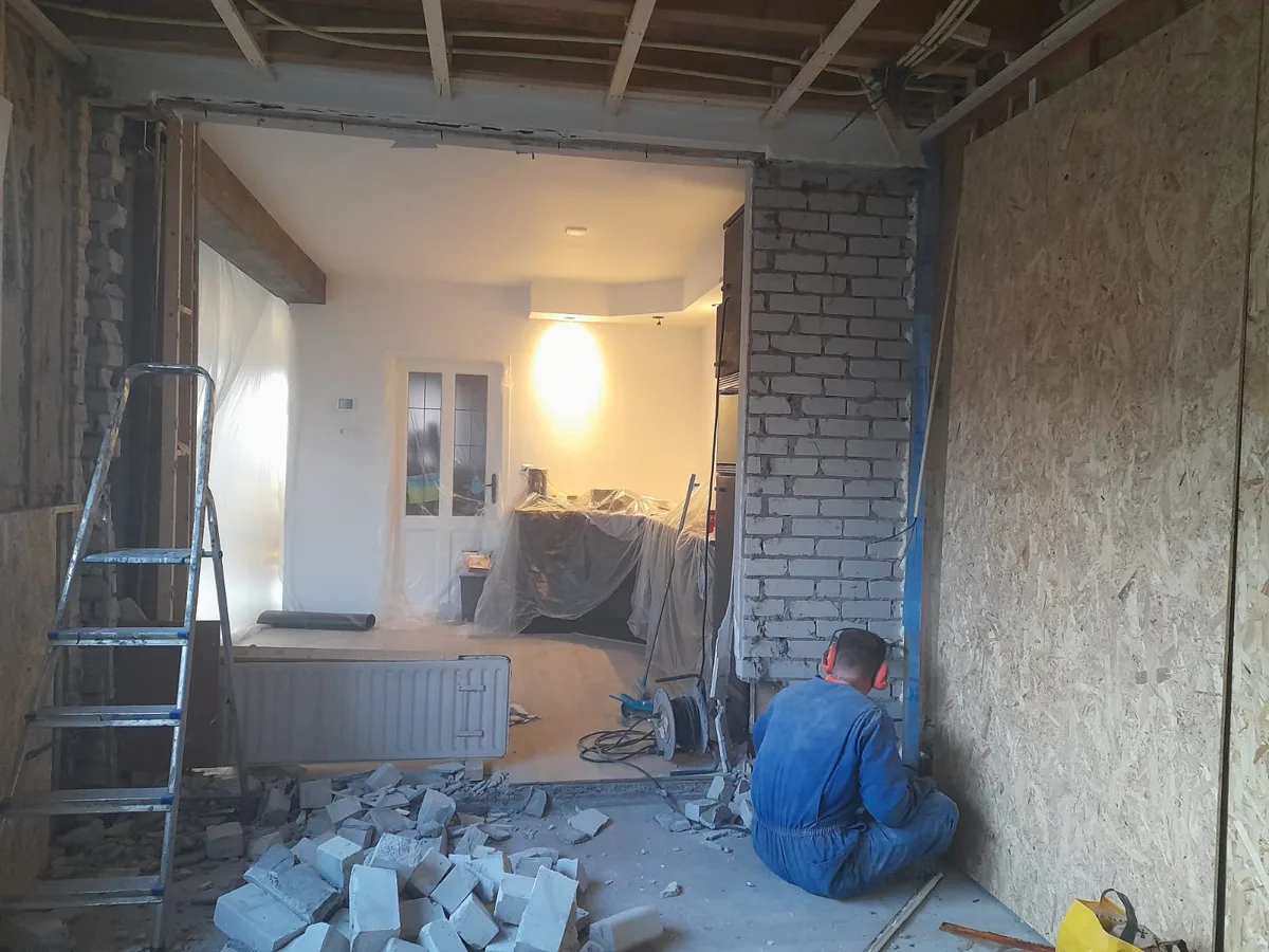 Verbouwing door Dunnewind Solutions Sloopbedrijf Lelystad